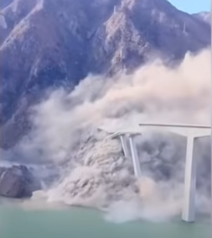 köprülerde yapı sağlığı izleme 
Hongqi Köprüsü çöküşü